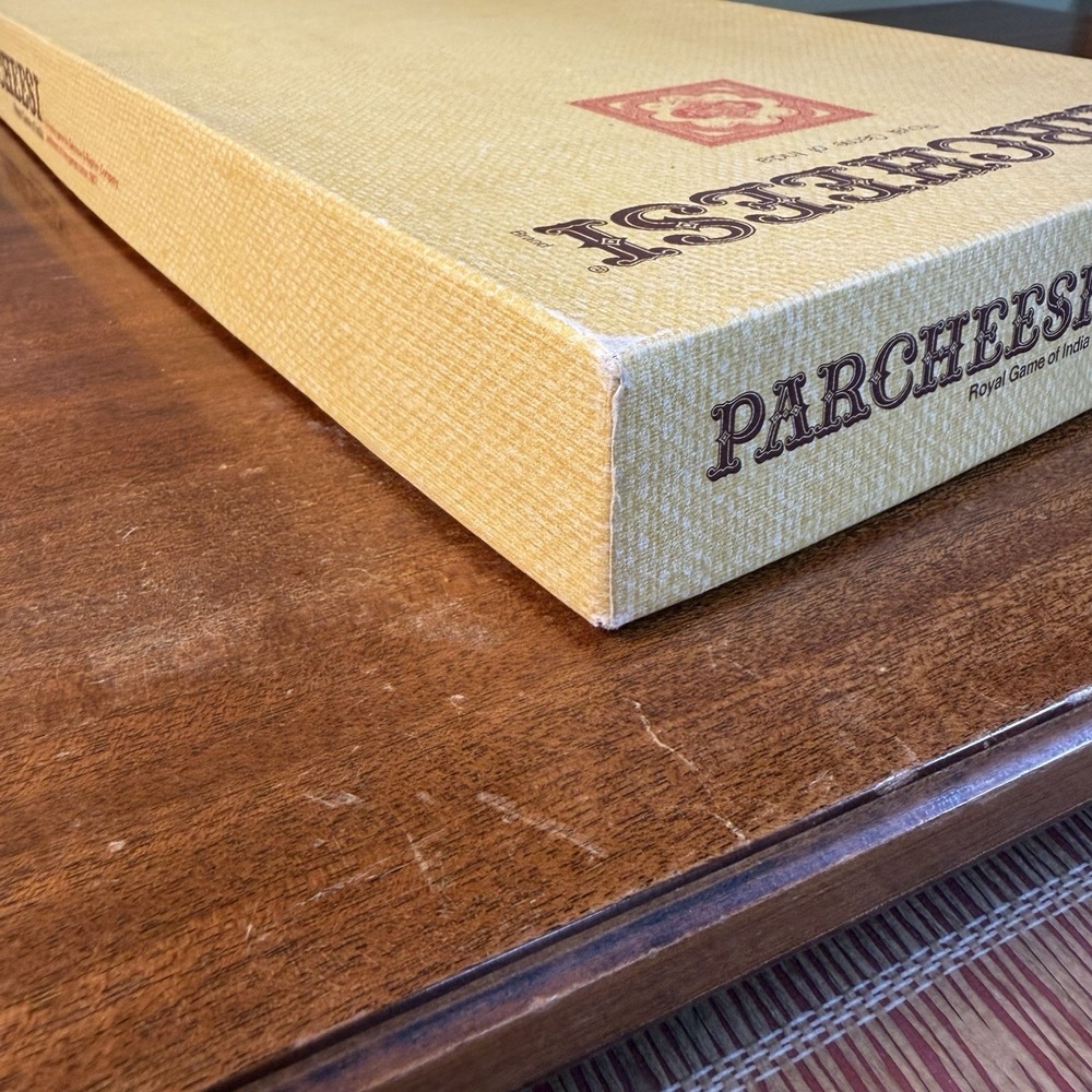 Parcheesi Royal Game of India Board Vintage Selchow & Righter COMPLETE & NICE - Picture 8 of 9